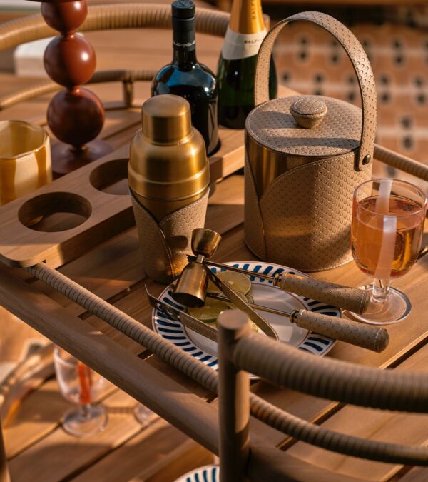 emsworth-leather-ice-bucket-and-tongs-taupe-a20971-1-19-1248-10-11 msworth Leather Ice Bucket and Tongs